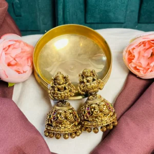 Nakshi Floral Jumka